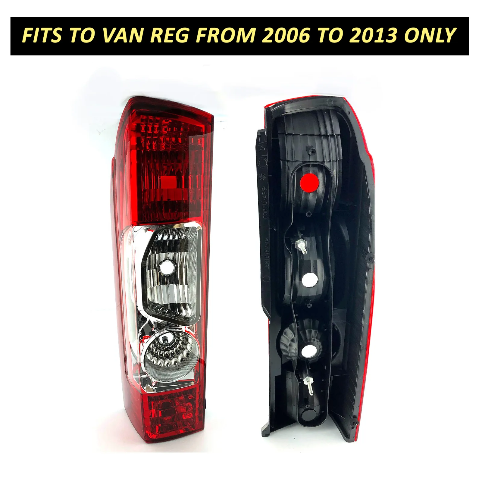Rear Lamp Lights — Left Passenger Side