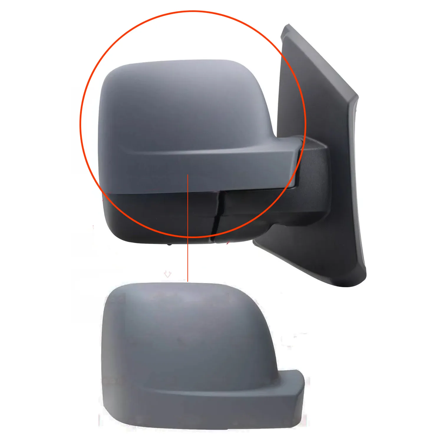 Wing Mirror Covers — Right Driver Side