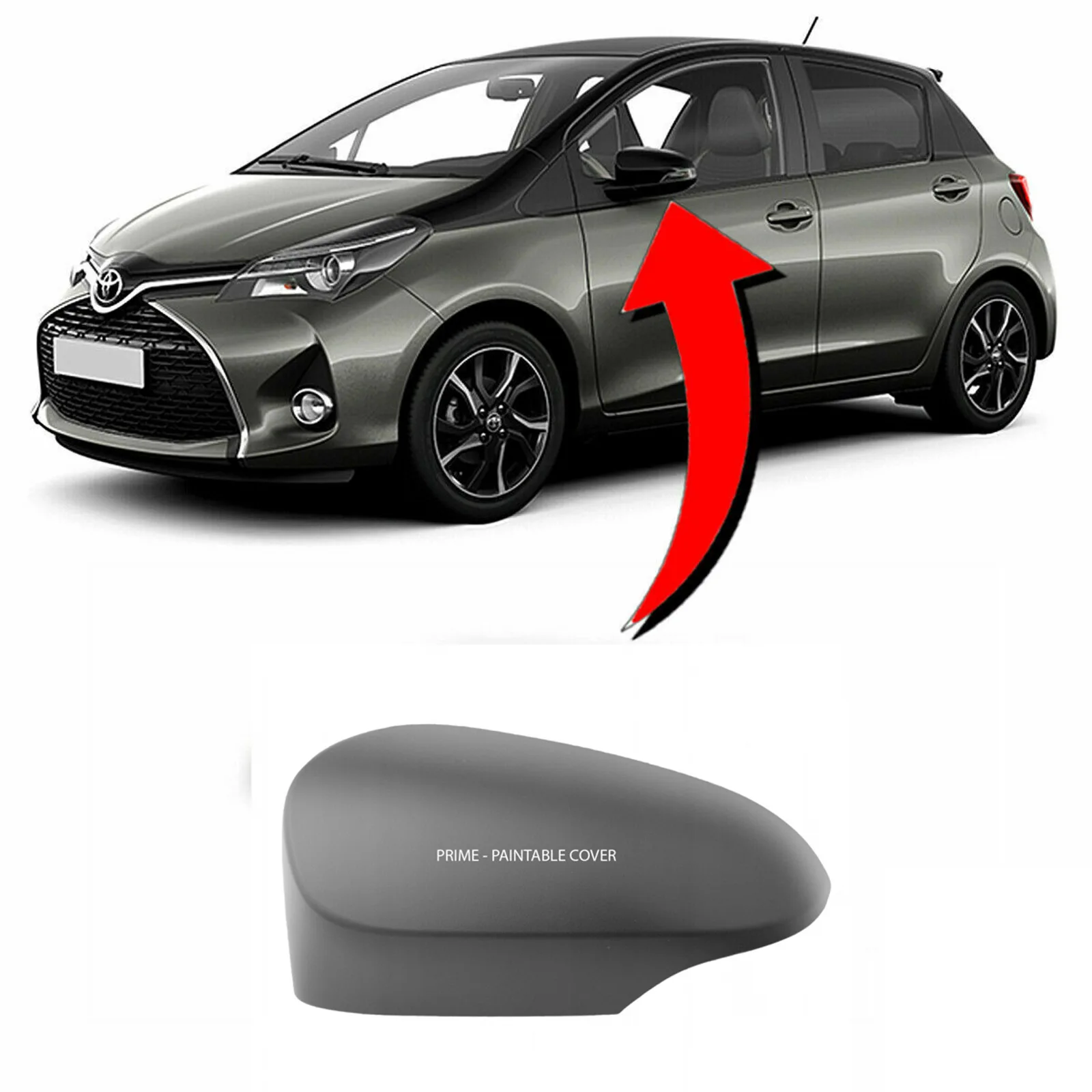 Wing Mirror Covers — Left Passenger Side