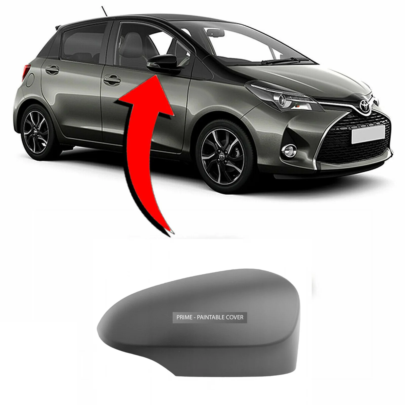 Wing Mirror Covers — Right Driver Side